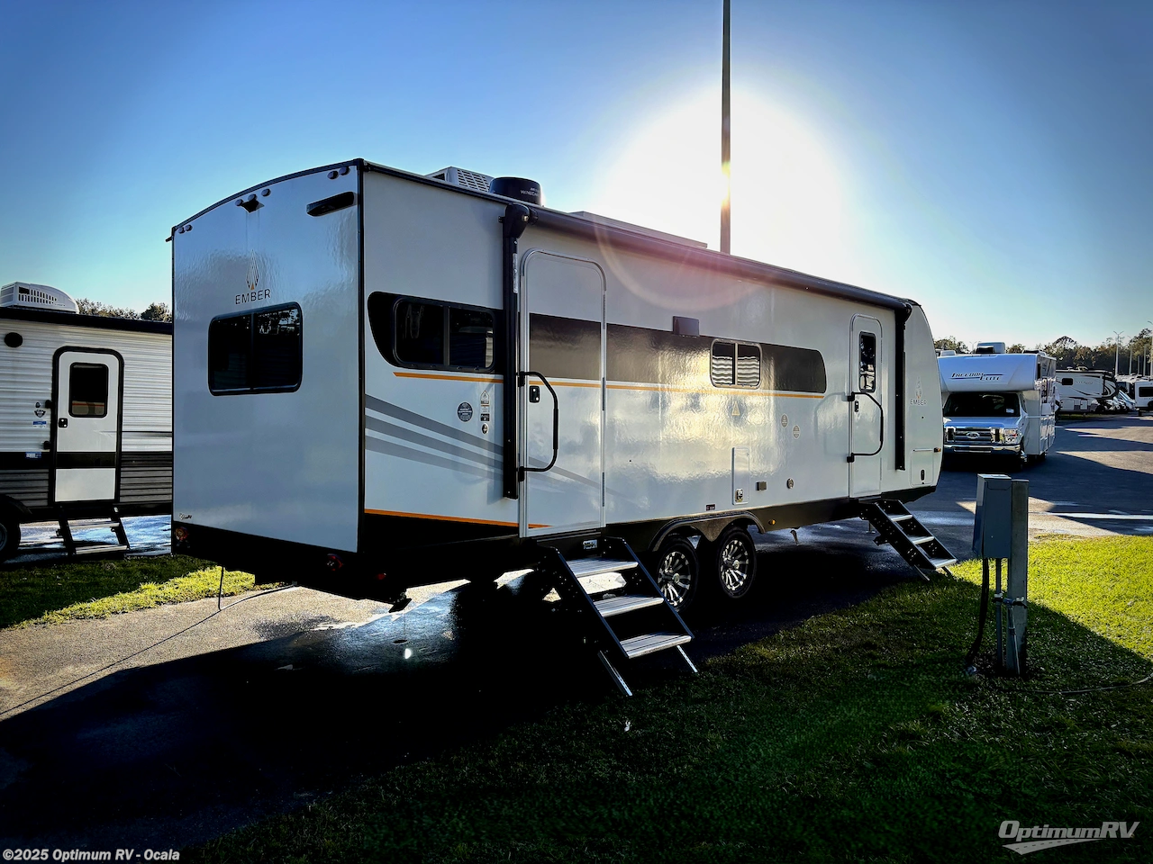 2025 Ember RV E-Series 25RUD - New Travel Trailer For Sale by Optimum RV - Ocala in Ocala, Florida features Awning, Slideout