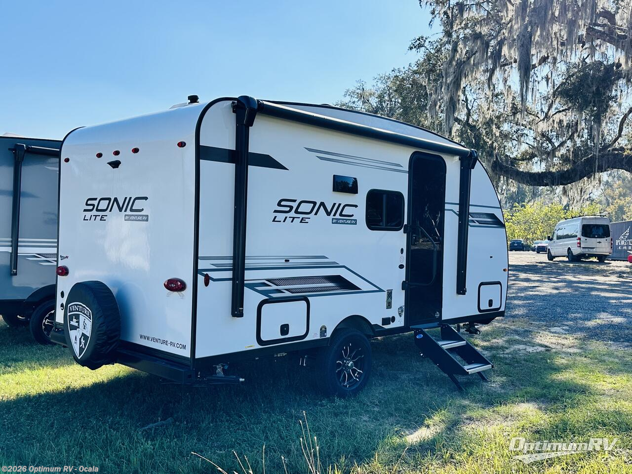 2025 Venture RV Sonic Lite SL150VRB - New Travel Trailer For Sale by Optimum RV - Ocala in Ocala, Florida features Awning