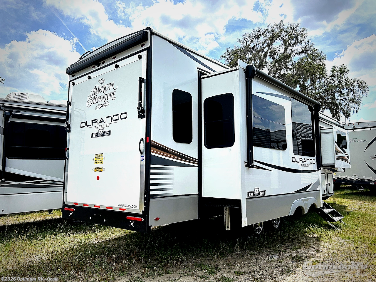 2023 K-Z Durango Gold G358RPQ - Used Fifth Wheel For Sale by Optimum RV - Ocala in Ocala, Florida features Awning, Slideout
