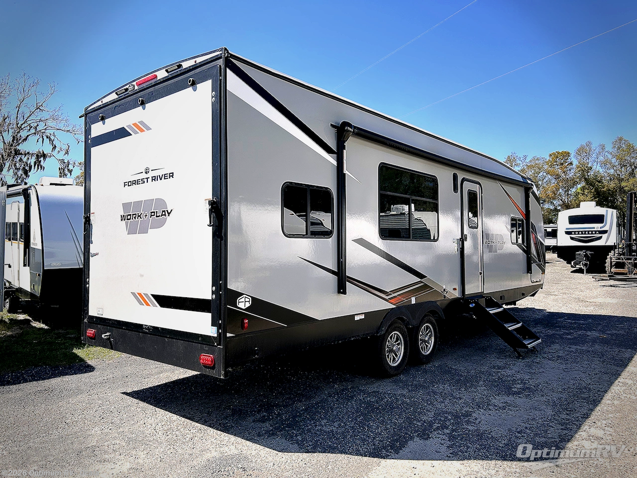2025 Forest River Work and Play 27KB - New Travel Trailer For Sale by Optimum RV - Ocala in Ocala, Florida features Awning