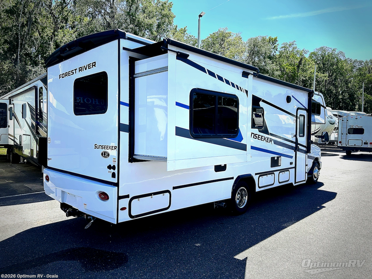 2025 Forest River Sunseeker LE 2550DSLE Ford - New Class C For Sale by Optimum RV - Ocala in Ocala, Florida features Slideout, Awning