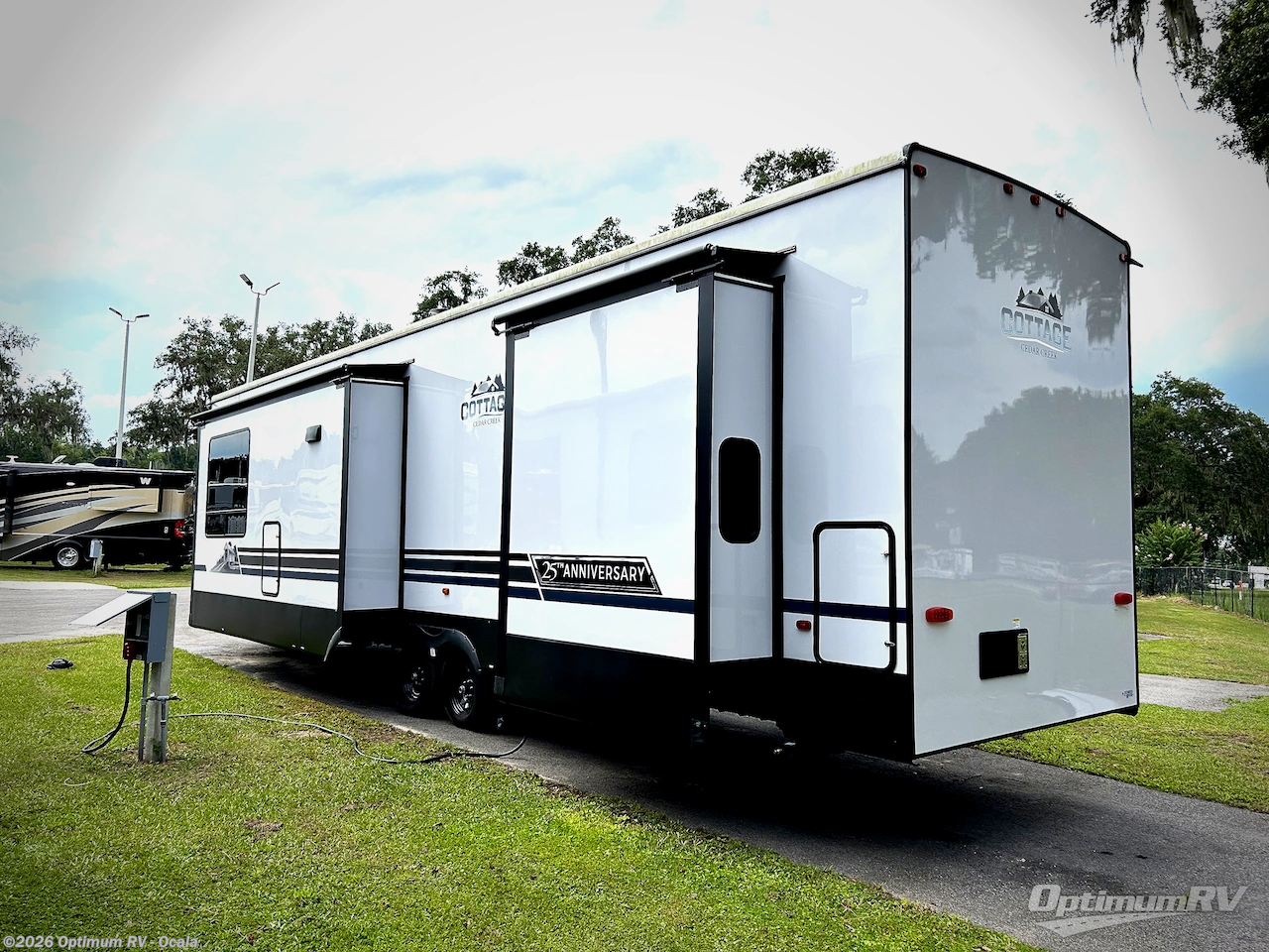 2024 Cedar Creek Cottage 40CFD by Forest River from Optimum RV - Ocala in Ocala, Florida
