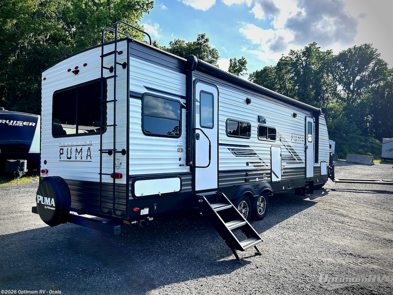 2023 Palomino Puma 26RLS - Used Travel Trailer For Sale by Optimum RV - Ocala in Ocala, Florida features Awning, Slideout