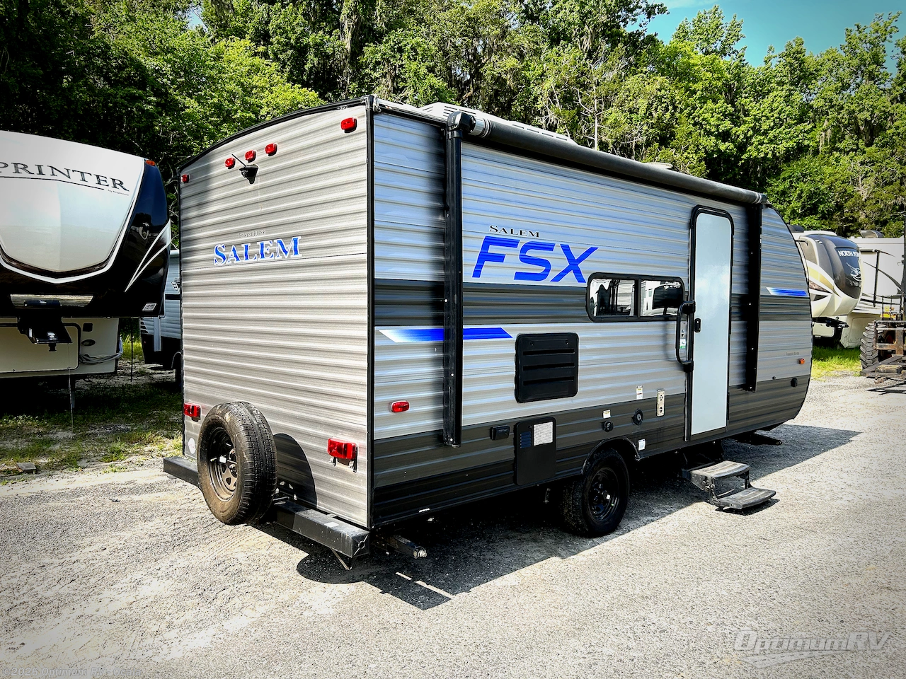 2021 Forest River Salem FSX 177BH - Used Travel Trailer For Sale by Optimum RV - Ocala in Ocala, Florida features Awning