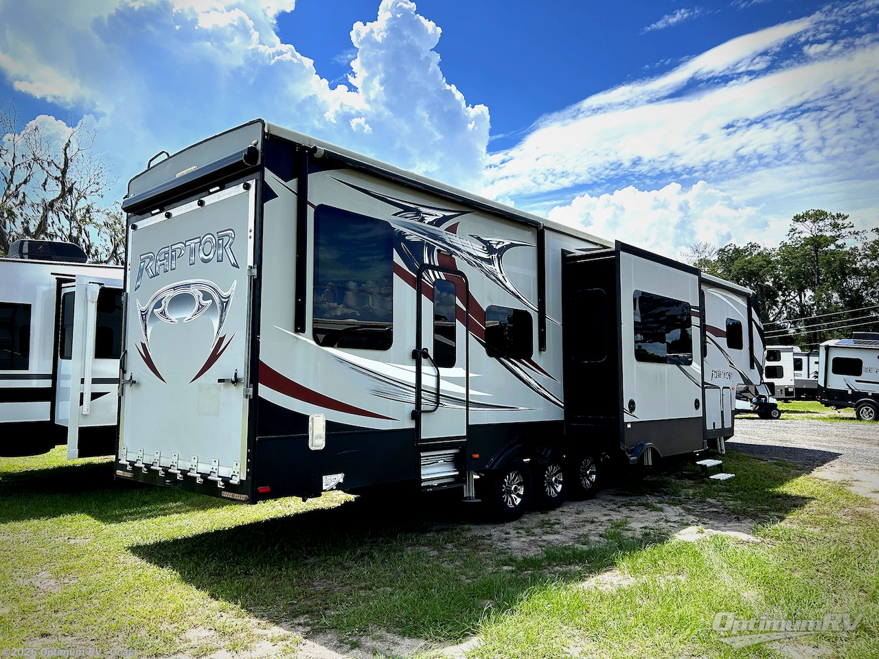 2017 Keystone Raptor 398TS - Used Fifth Wheel For Sale by Optimum RV - Ocala in Ocala, Florida features Slideout