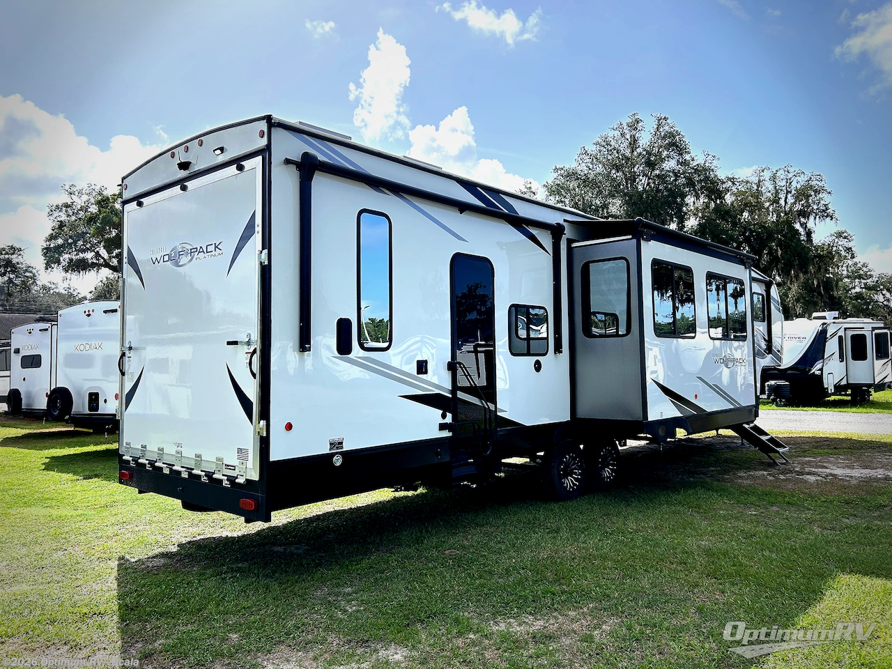 2024 Forest River Cherokee Wolf Pack 375PACK13 - Used Fifth Wheel For Sale by Optimum RV - Ocala in Ocala, Florida features Slideout, Awning