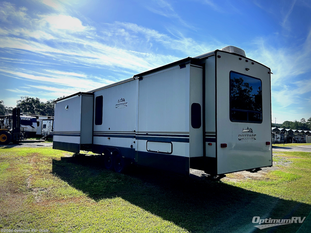 2021 Cedar Creek Cottage 40CFK2 by Forest River from Optimum RV - Ocala in Ocala, Florida