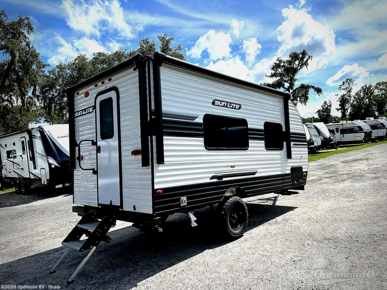 2026 Sunset Park RV Sun Lite 18RD - New Travel Trailer For Sale by Optimum RV - Ocala in Ocala, Florida features Awning