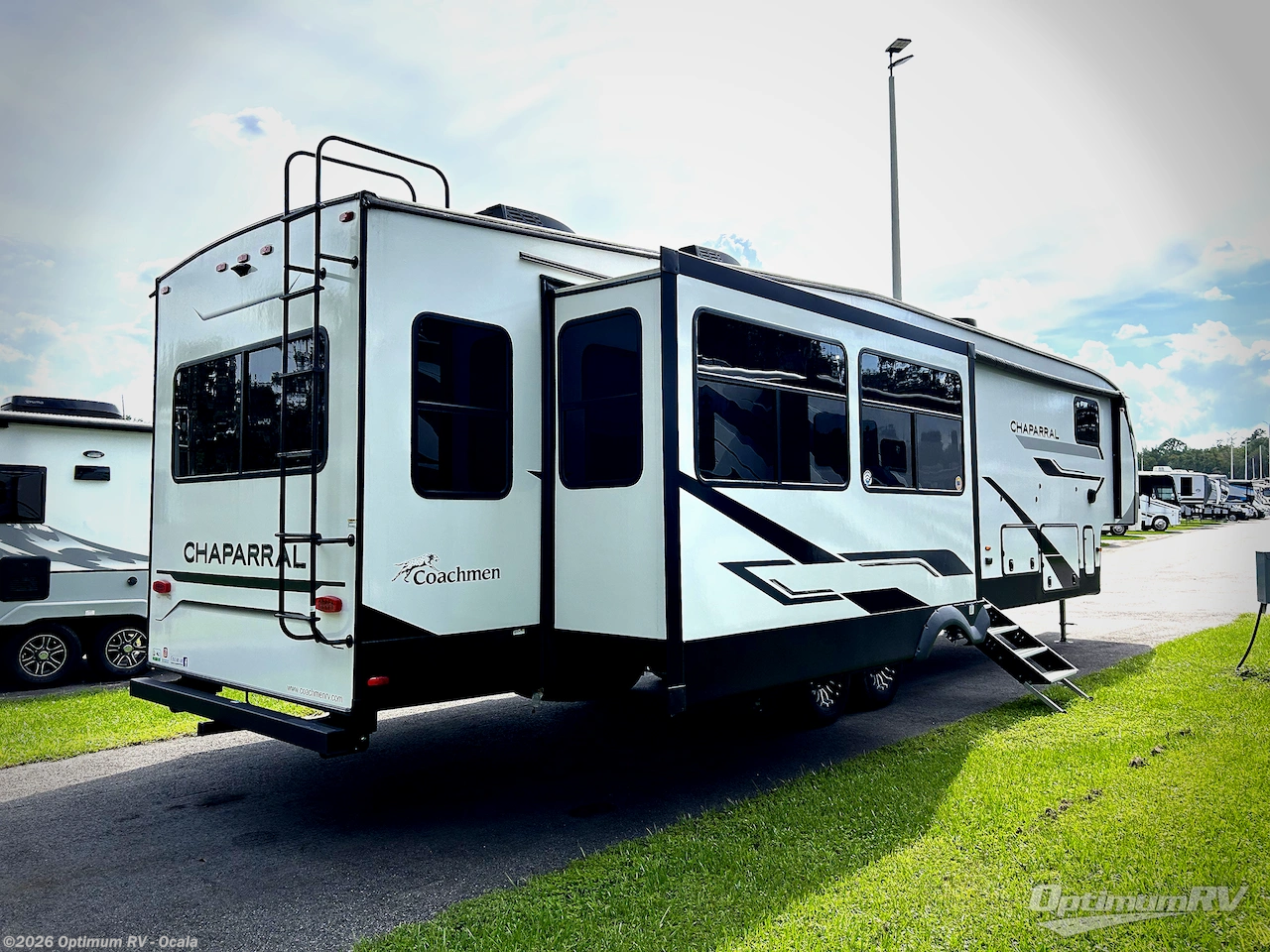 2024 Coachmen Chaparral 393MBX - Used Fifth Wheel For Sale by Optimum RV - Ocala in Ocala, Florida features Slideout, Awning