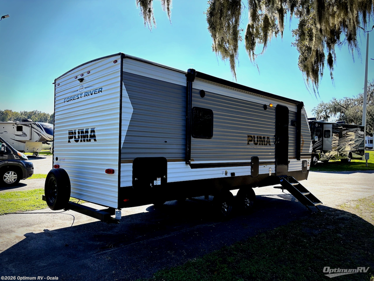 2026 Forest River Puma Camping Edition 211FKCE - New Travel Trailer For Sale by Optimum RV - Ocala in Ocala, Florida features Slideout
