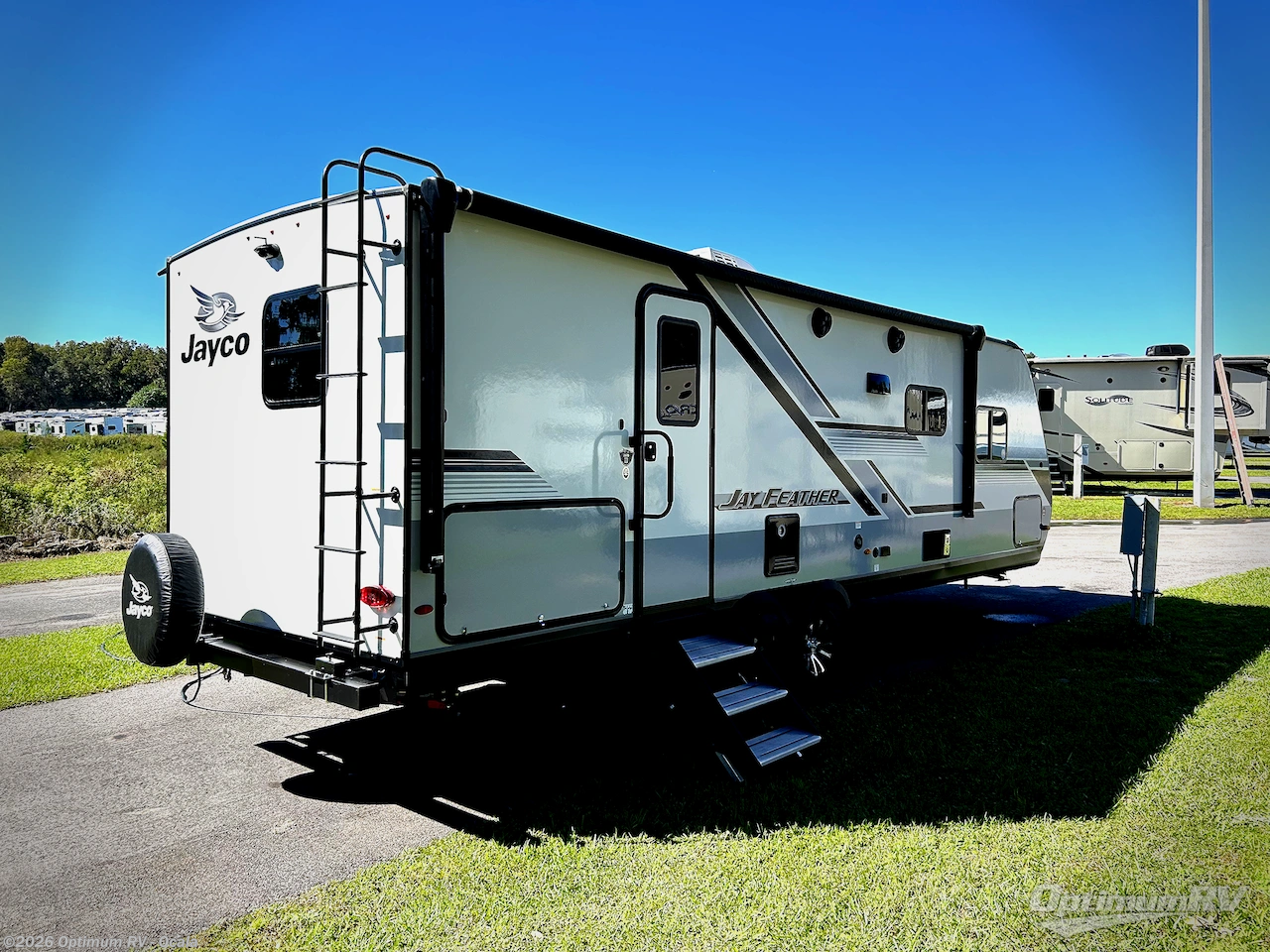 2024 Jayco Jay Feather 25RB - Used Travel Trailer For Sale by Optimum RV - Ocala in Ocala, Florida features Awning, Slideout