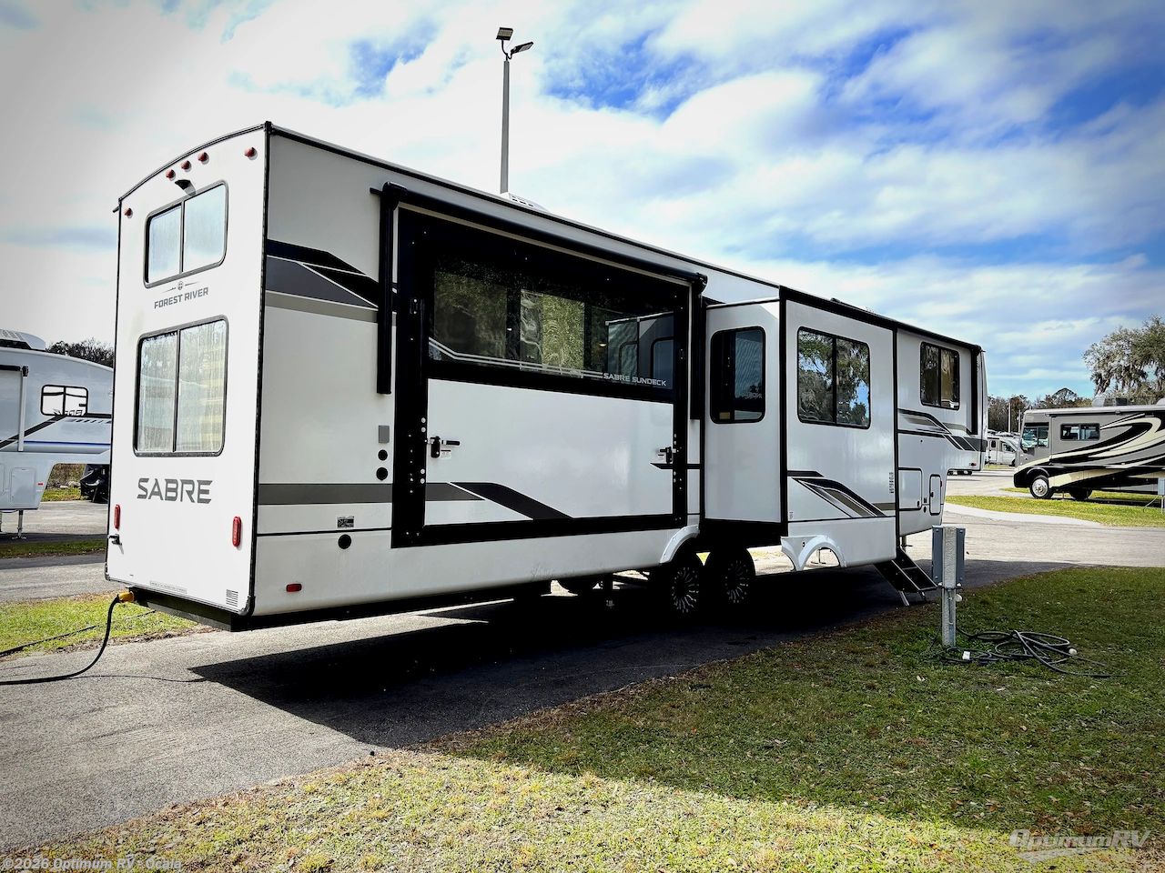 2026 Forest River Sabre 37RVMILES - New Fifth Wheel For Sale by Optimum RV - Ocala in Ocala, Florida features Slideout, Awning