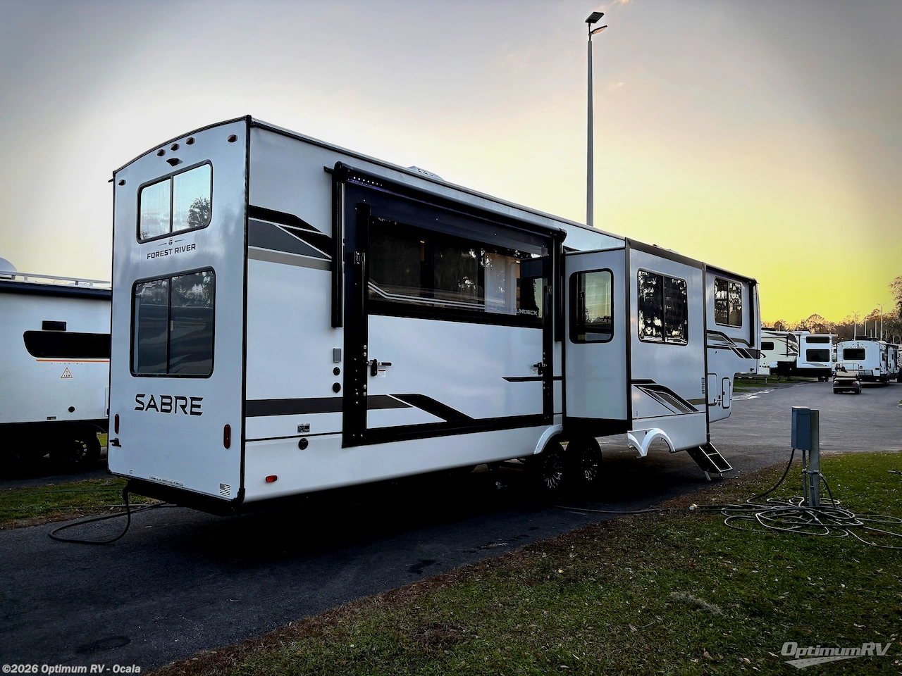 2026 Forest River Sabre 37RVMILES - New Fifth Wheel For Sale by Optimum RV - Ocala in Ocala, Florida features Slideout, Awning
