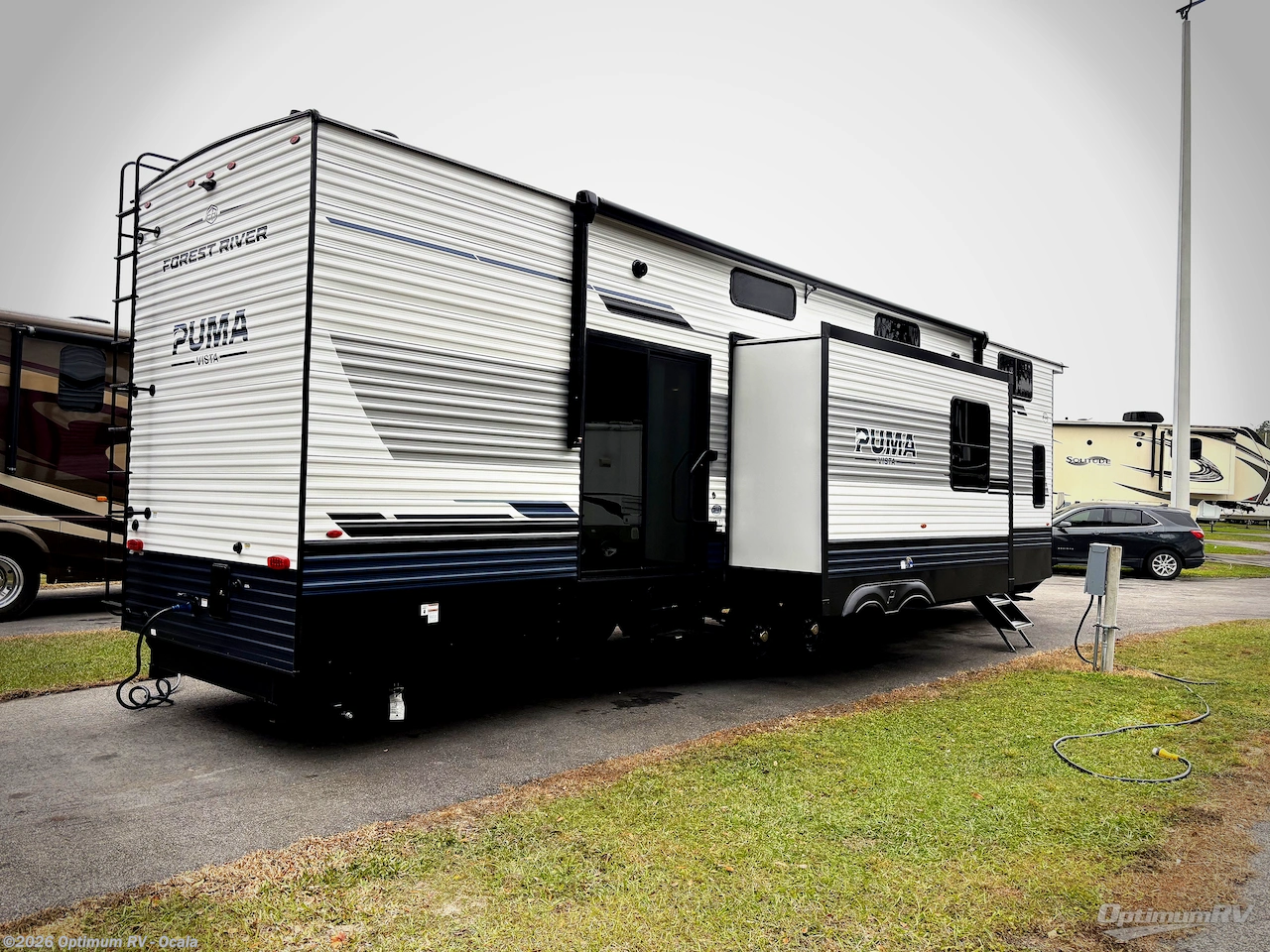 2026 Forest River Puma Vista 420LFT - New Destination Trailer For Sale by Optimum RV - Ocala in Ocala, Florida features Awning, Slideout
