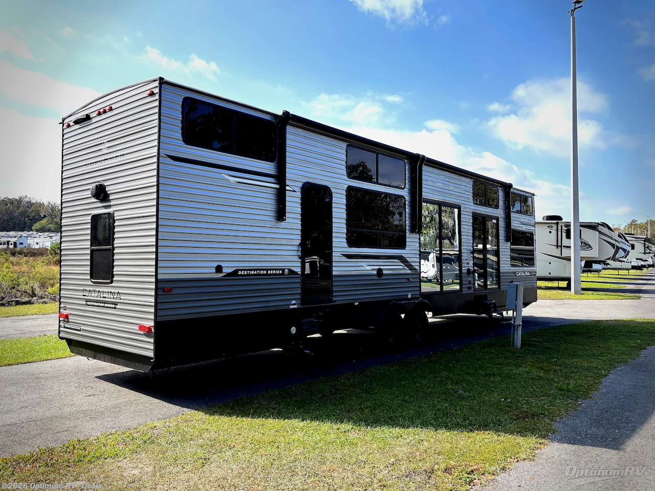 2026 Coachmen Catalina Destination Series 42CONDO - New Destination Trailer For Sale by Optimum RV - Ocala in Ocala, Florida features Slideout, Awning