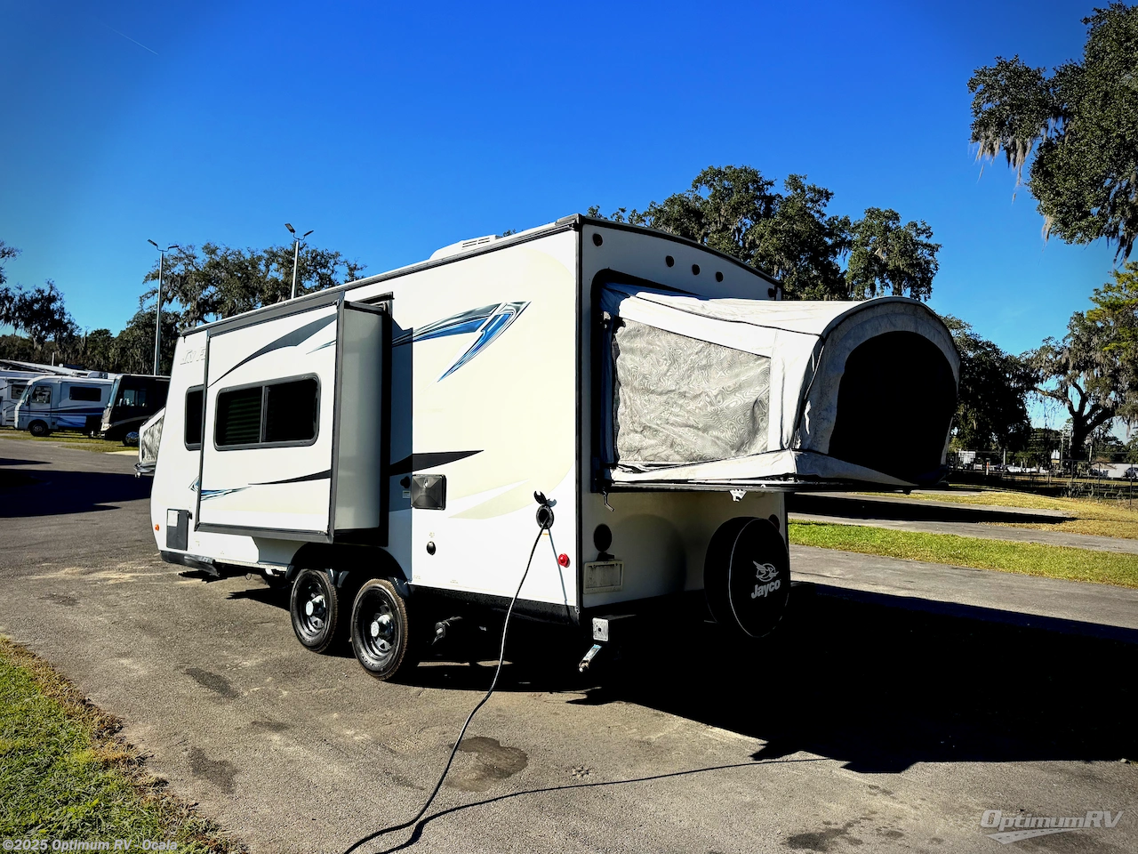 2017 Jayco Jay Feather X17Z - Used Travel Trailer For Sale by Optimum RV - Ocala in Ocala, Florida features Awning
