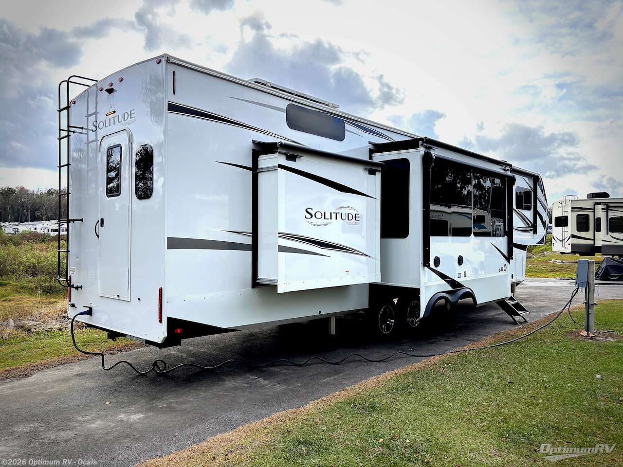 2025 Grand Design Solitude 391DL - Used Fifth Wheel For Sale by Optimum RV - Ocala in Ocala, Florida features Slideout, Awning