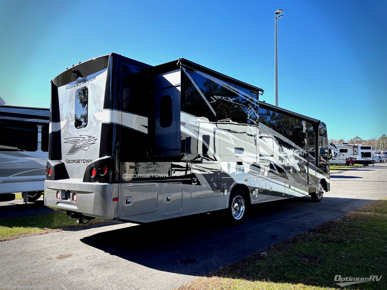 2025 Forest River Georgetown 5 Series 34M5 - New Class A For Sale by Optimum RV - Ocala in Ocala, Florida features Awning, Slideout