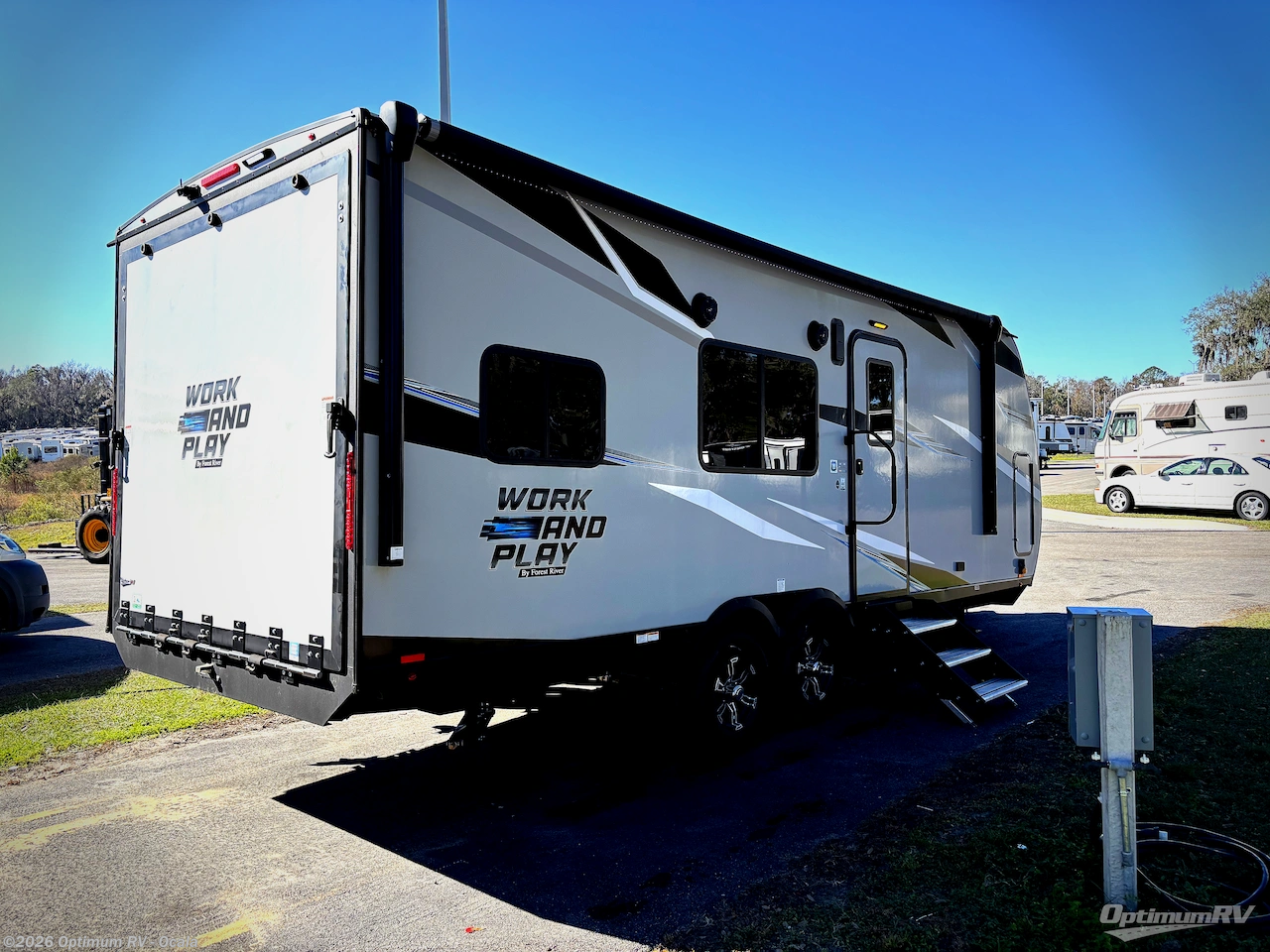 2024 Forest River Work and Play 21LT - Used Travel Trailer For Sale by Optimum RV - Ocala in Ocala, Florida features Awning, Slideout