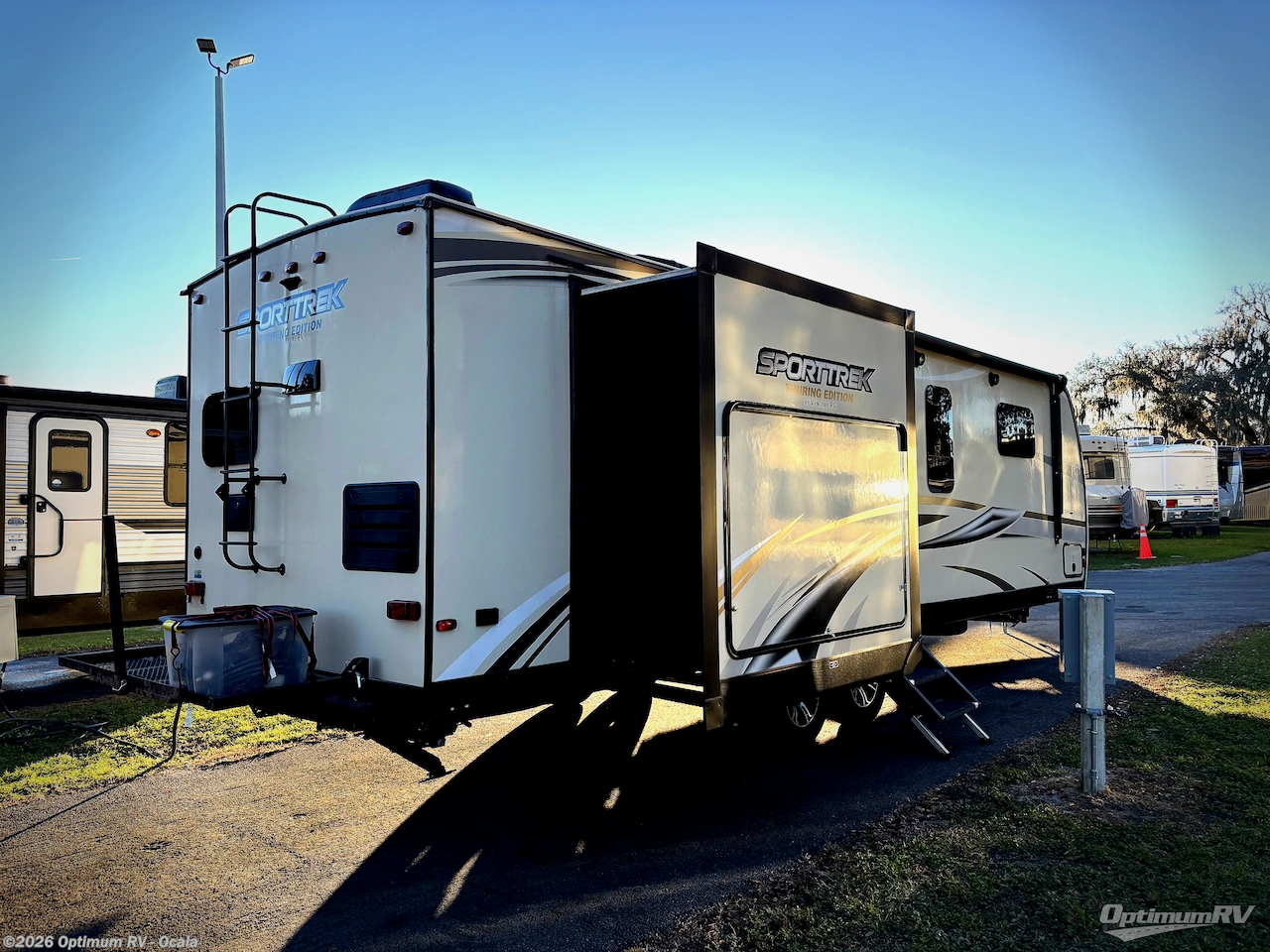 2020 Venture RV SportTrek Touring Edition 293VRK - Used Travel Trailer For Sale by Optimum RV - Ocala in Ocala, Florida features Awning, Slideout