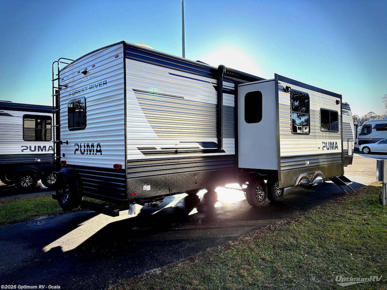 2026 Forest River Puma 340DB - New Travel Trailer For Sale by Optimum RV - Ocala in Ocala, Florida features Slideout, Awning