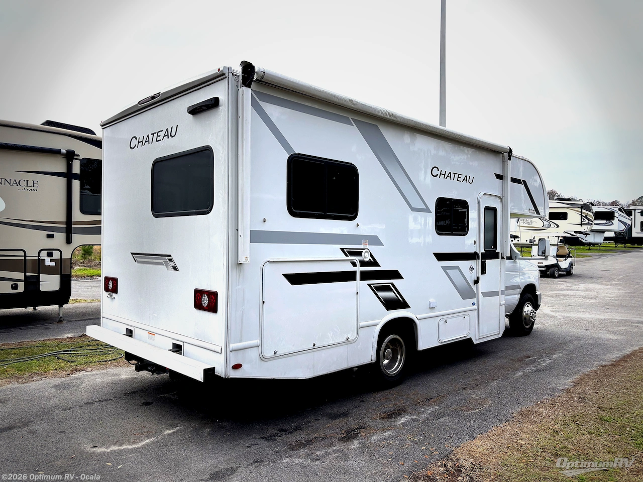 2026 Four Winds Chateau 21Z - Used Class C For Sale by Optimum RV - Ocala in Ocala, Florida features Awning
