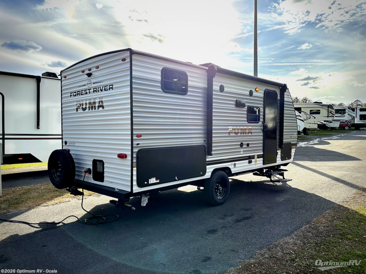 2026 Forest River Puma Camping Edition 18BHCE - New Travel Trailer For Sale by Optimum RV - Ocala in Ocala, Florida features Slideout, Awning