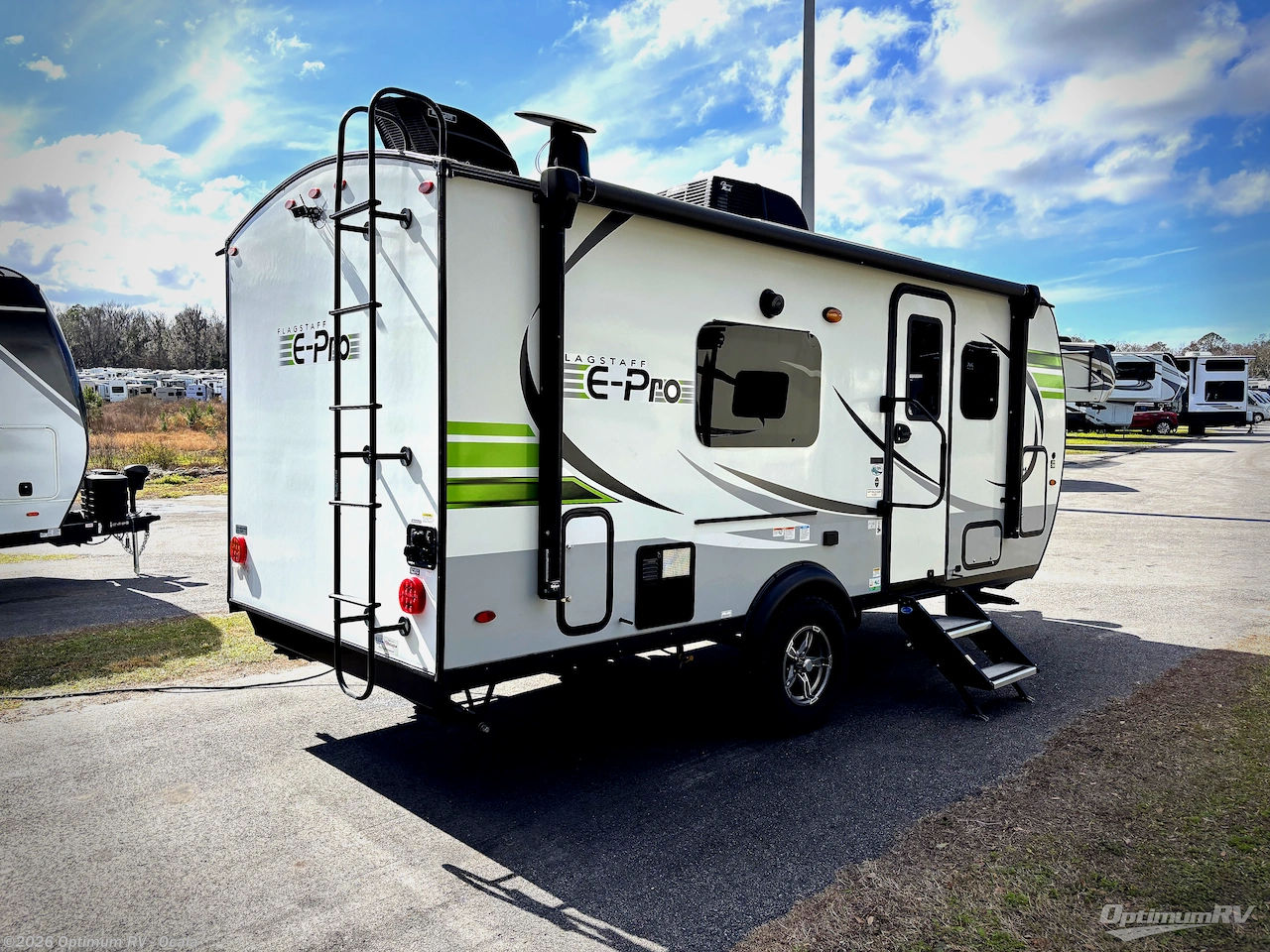 2021 Forest River Flagstaff E-Pro E19FD - Used Travel Trailer For Sale by Optimum RV - Ocala in Ocala, Florida features Awning