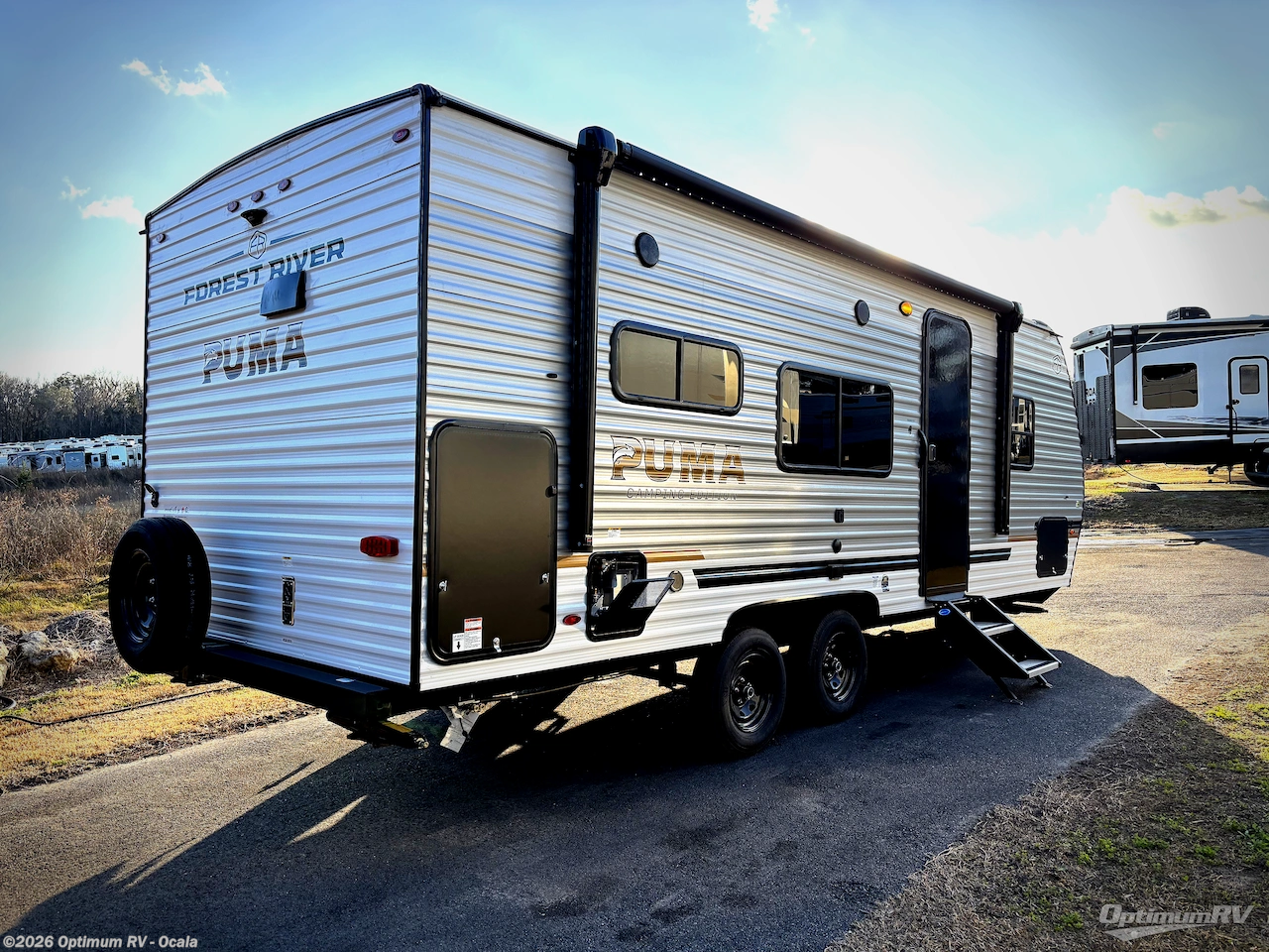 2026 Forest River Puma Camping Edition 210RKCE - New Travel Trailer For Sale by Optimum RV - Ocala in Ocala, Florida features Awning