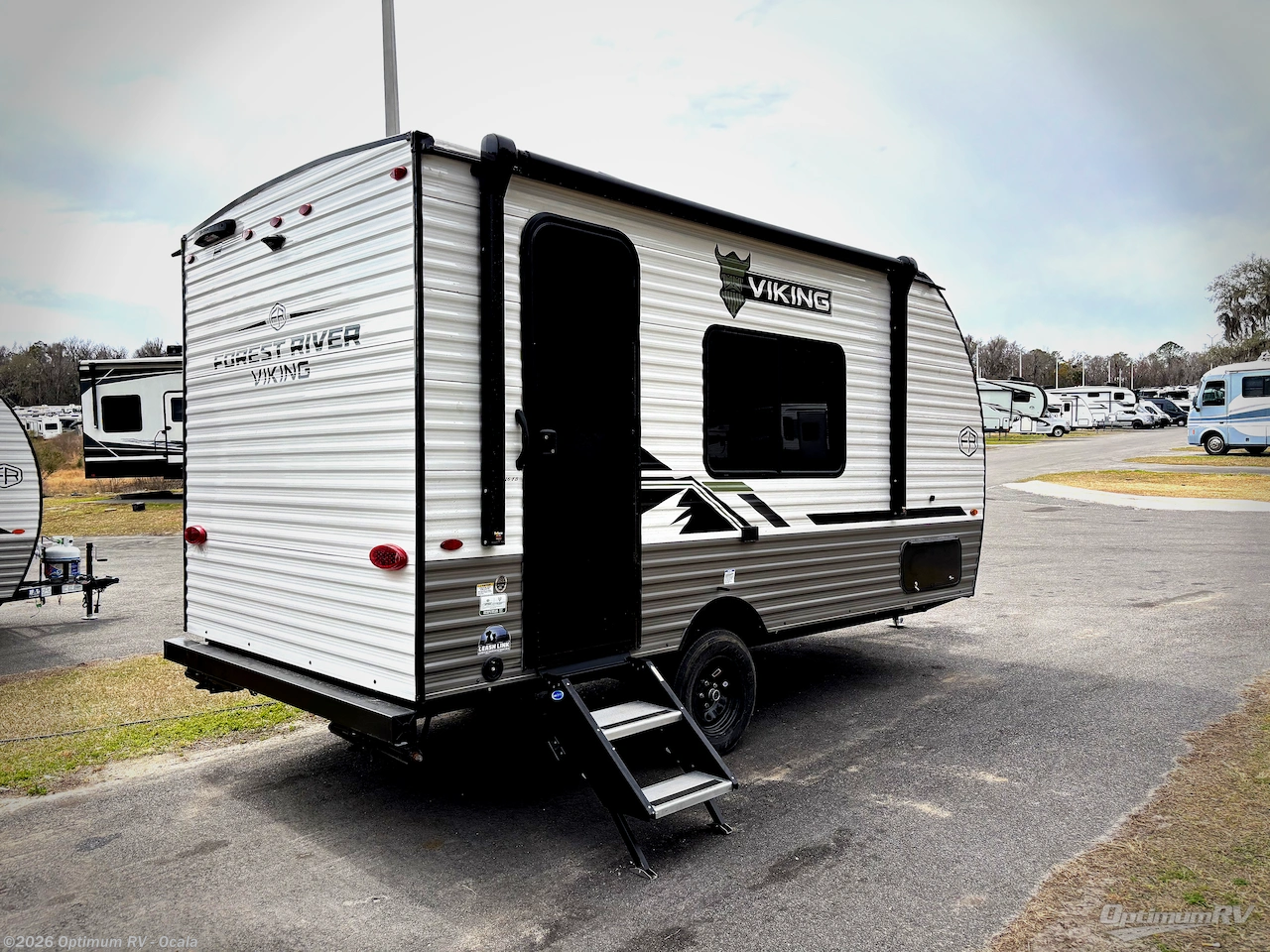 2026 Forest River Viking 3K Series 16FB - New Travel Trailer For Sale by Optimum RV - Ocala in Ocala, Florida features Awning
