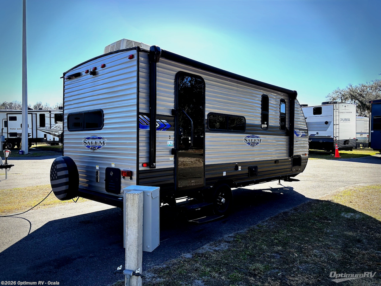 2024 Forest River Salem FSX 163RDSK - Used Travel Trailer For Sale by Optimum RV - Ocala in Ocala, Florida features Awning