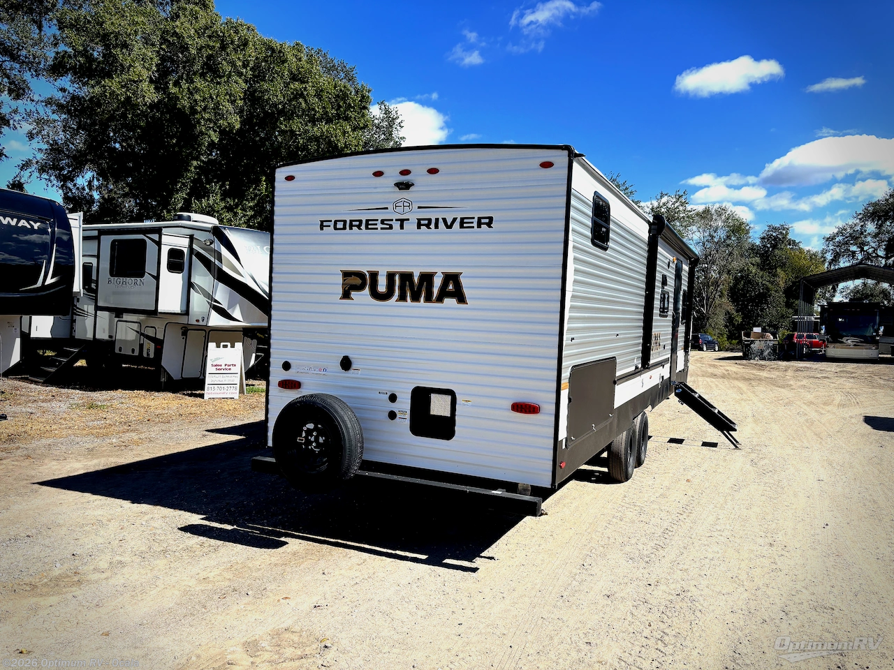 2026 Forest River Puma Camping Edition 303BHCE - New Travel Trailer For Sale by Optimum RV - Ocala in Ocala, Florida features Awning, Slideout