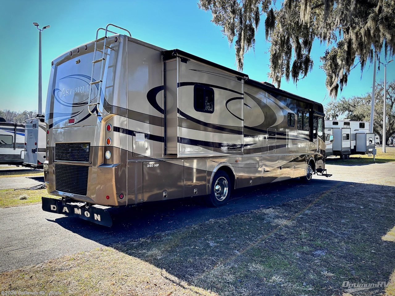 2008 Damon Astoria Pacific Edition 3772 - Used Class A For Sale by Optimum RV - Ocala in Ocala, Florida features Slideout
