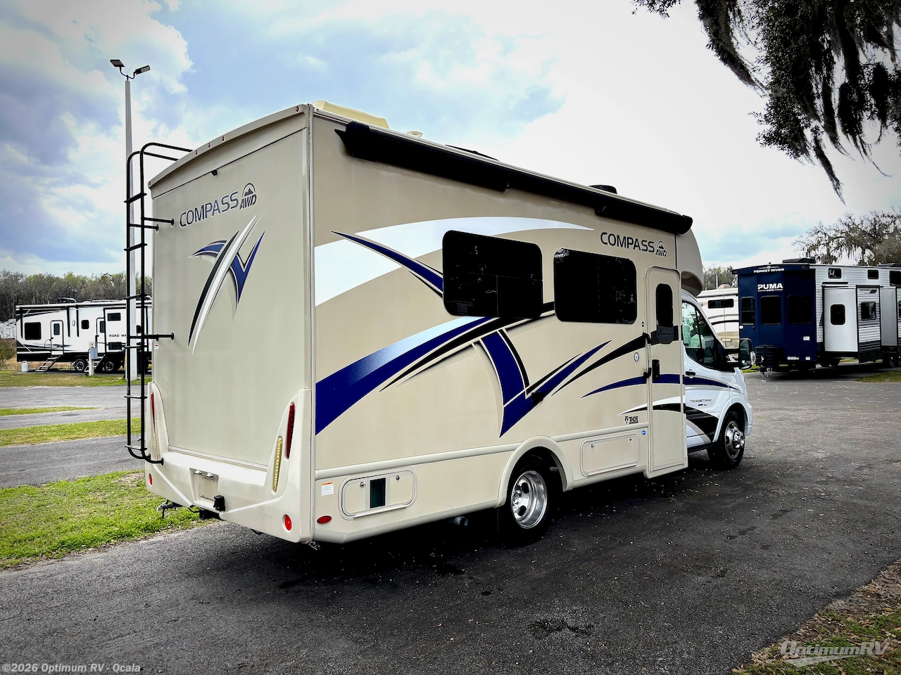 2022 Thor Compass AWD 23TE - Used Class B For Sale by Optimum RV - Ocala in Ocala, Florida features Awning, Slideout