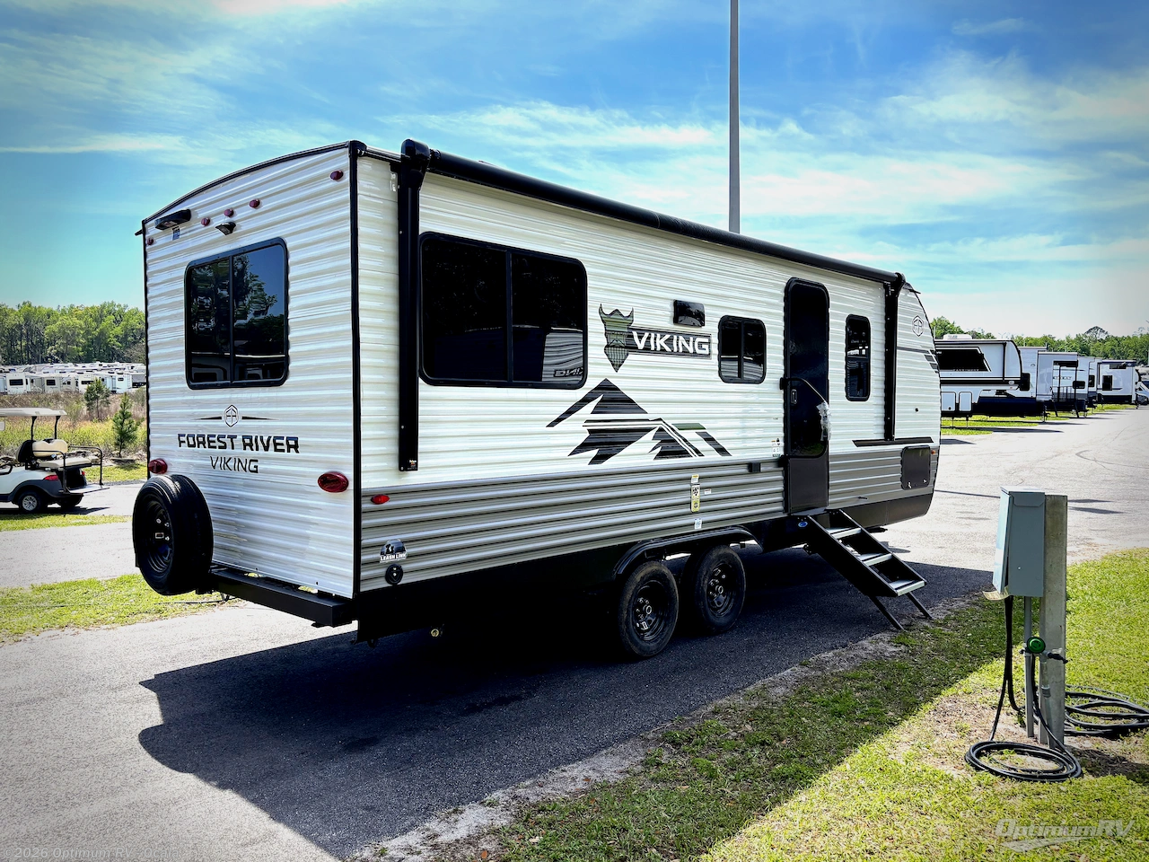 2026 Forest River Viking 5K Series 242MK - New Travel Trailer For Sale by Optimum RV - Ocala in Ocala, Florida features Awning
