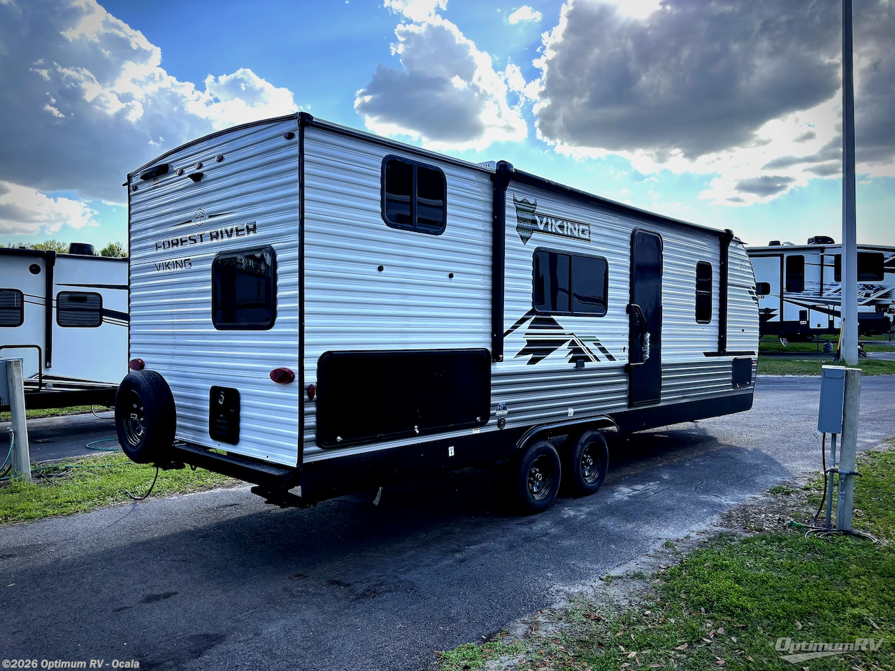 2026 Forest River Viking 5K Series 26BH - New Travel Trailer For Sale by Optimum RV - Ocala in Ocala, Florida features Awning