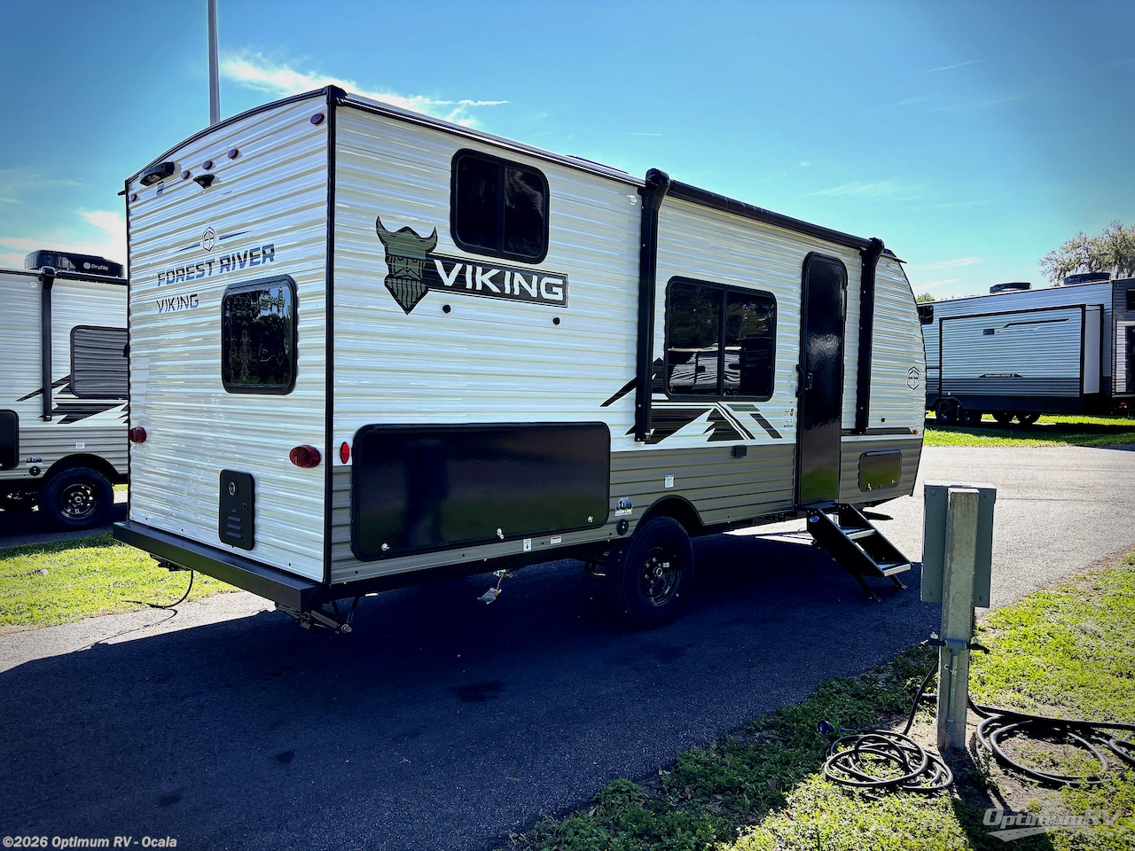 2026 Forest River Viking 4K Series 18BH - New Travel Trailer For Sale by Optimum RV - Ocala in Ocala, Florida features Awning