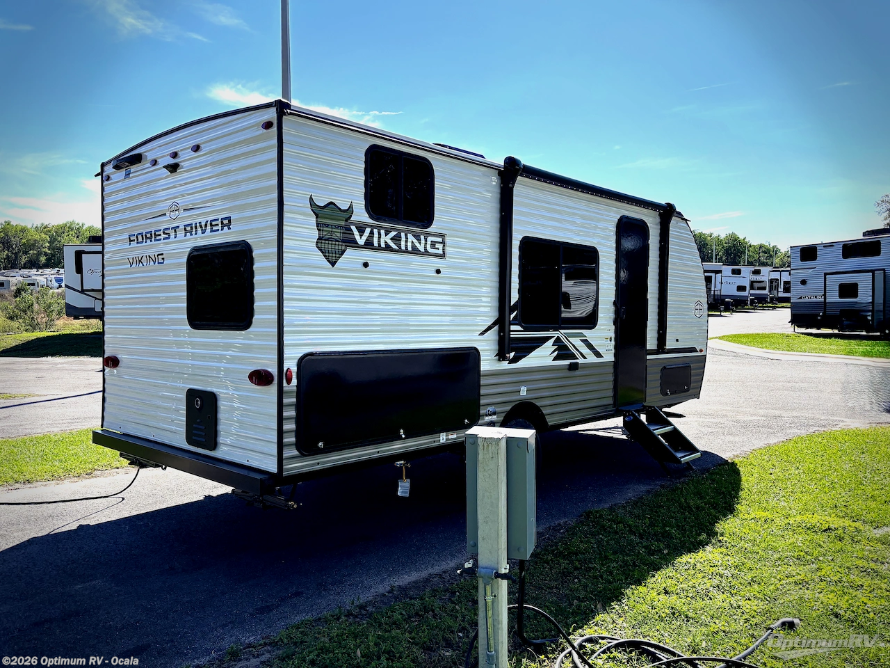 2026 Forest River Viking 4K Series 18BH - New Travel Trailer For Sale by Optimum RV - Ocala in Ocala, Florida features Awning
