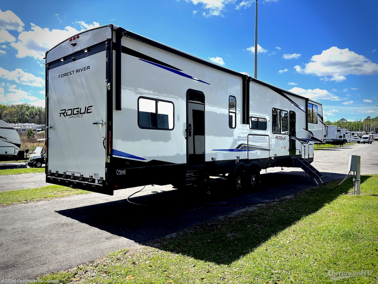 2026 Forest River Cherokee Rogue Armored 4015 - New Fifth Wheel For Sale by Optimum RV - Ocala in Ocala, Florida features Slideout, Awning