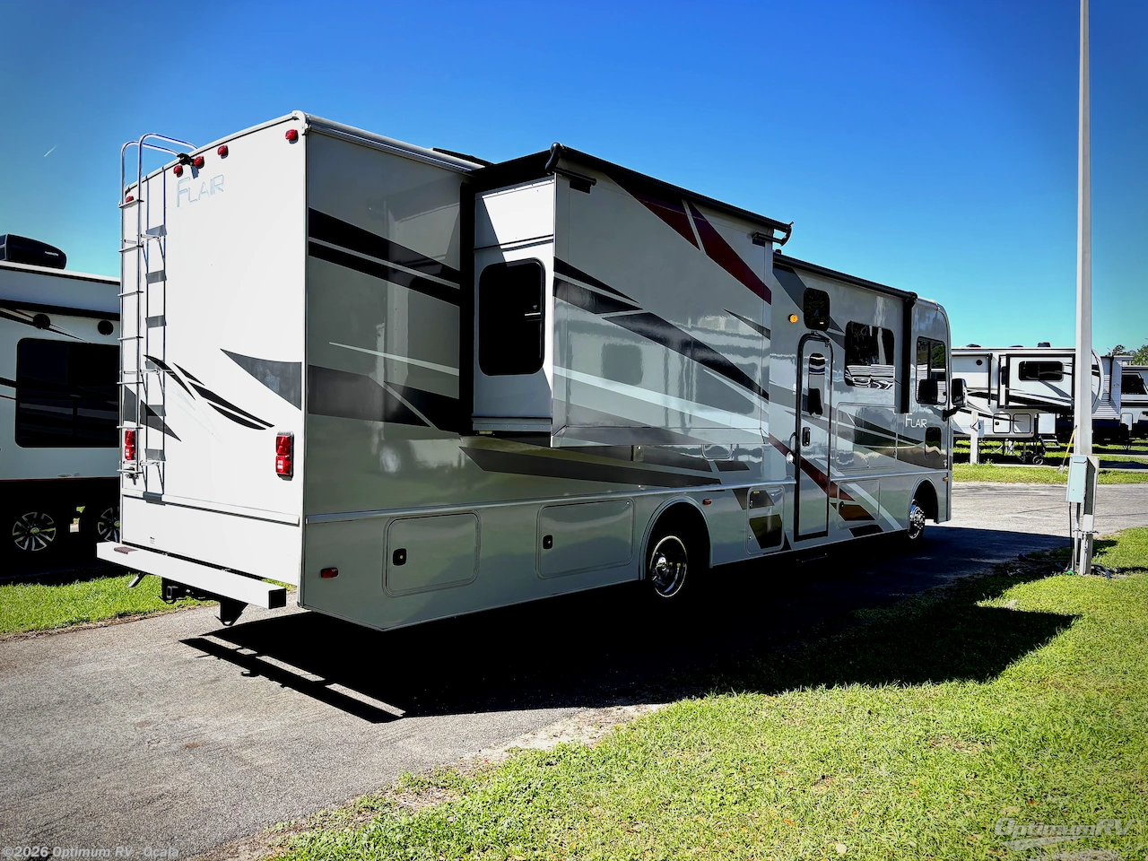 2024 Fleetwood Flair 32N - Used Class A For Sale by Optimum RV - Ocala in Ocala, Florida features Awning, Slideout