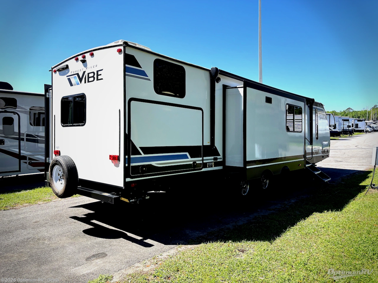 2024 Forest River Vibe 34BH - Used Travel Trailer For Sale by Optimum RV - Ocala in Ocala, Florida features Awning, Slideout