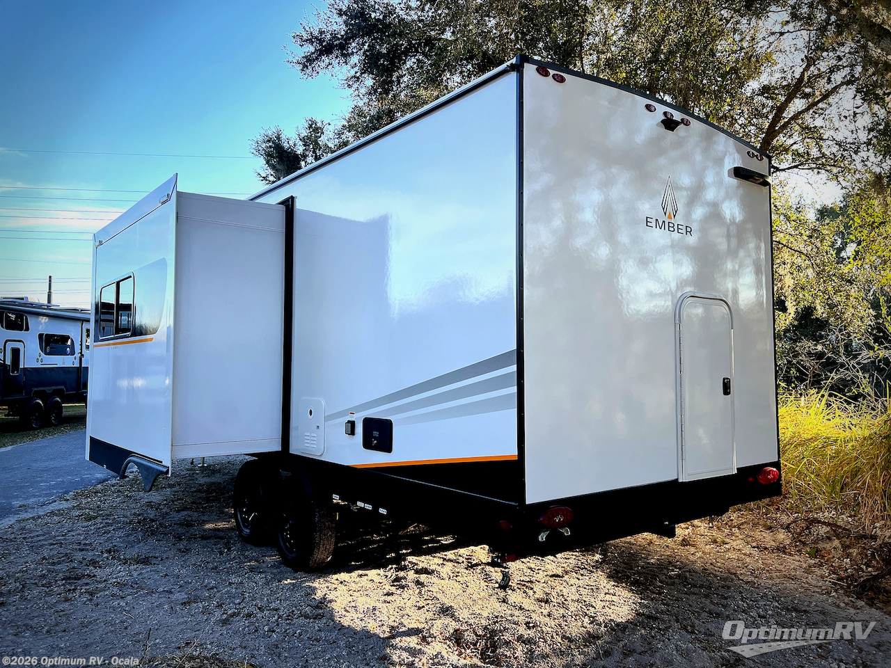 2026 Ember RV E-Series 22ETS - New Travel Trailer For Sale by Optimum RV - Ocala in Ocala, Florida features Slideout, Awning