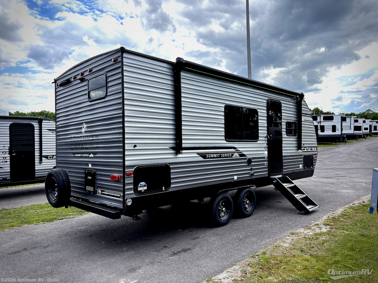 2026 Coachmen Catalina Summit Series 8 211BH - New Travel Trailer For Sale by Optimum RV - Ocala in Ocala, Florida features Awning