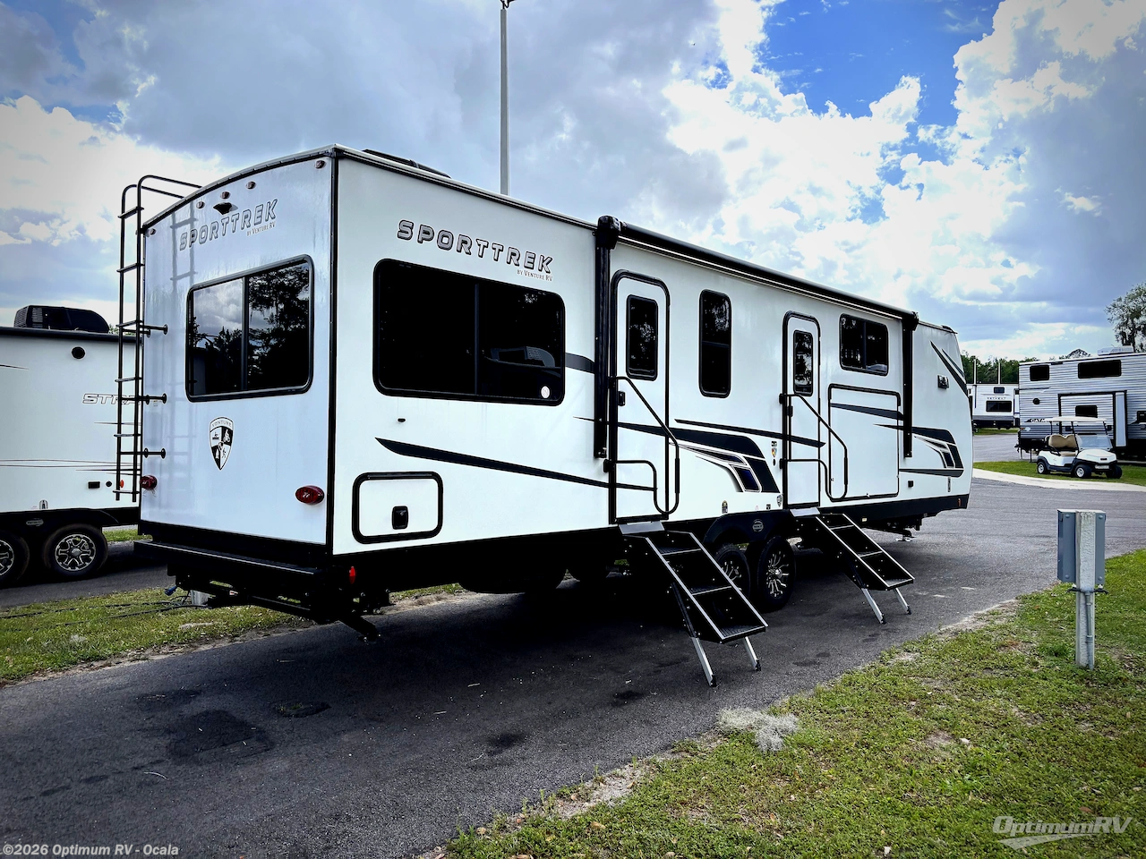 2026 Venture RV SportTrek ST302VFK - New Travel Trailer For Sale by Optimum RV - Ocala in Ocala, Florida features Slideout, Awning
