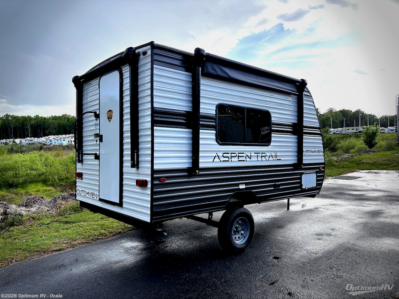 2026 Dutchmen Aspen Trail Mini 13FB - Used Travel Trailer For Sale by Optimum RV - Ocala in Ocala, Florida features Awning