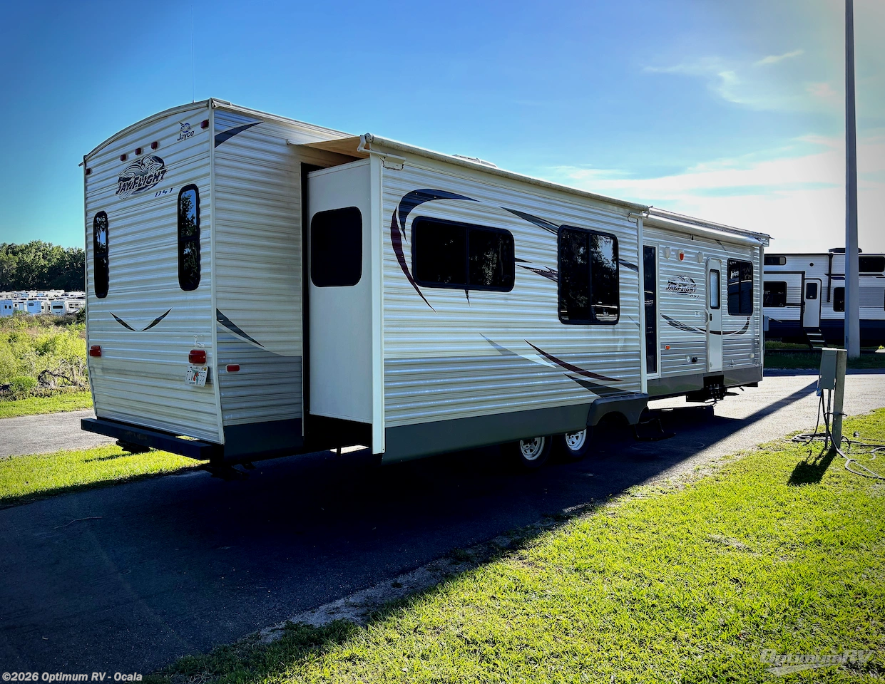 2014 Jayco Jay Flight DST 38RLTS - Used Destination Trailer For Sale by Optimum RV - Ocala in Ocala, Florida features Slideout