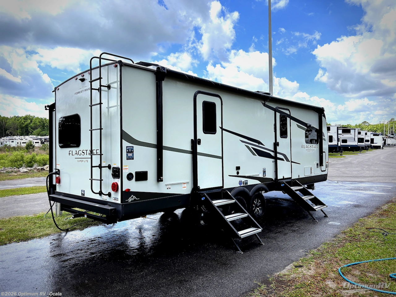 2026 Forest River Flagstaff Super Lite 26FKBS - New Travel Trailer For Sale by Optimum RV - Ocala in Ocala, Florida features Slideout, Awning