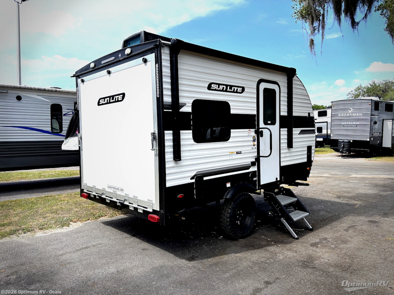 2026 Sunset Park RV Sun Lite 14TH - New Travel Trailer For Sale by Optimum RV - Ocala in Ocala, Florida features Awning
