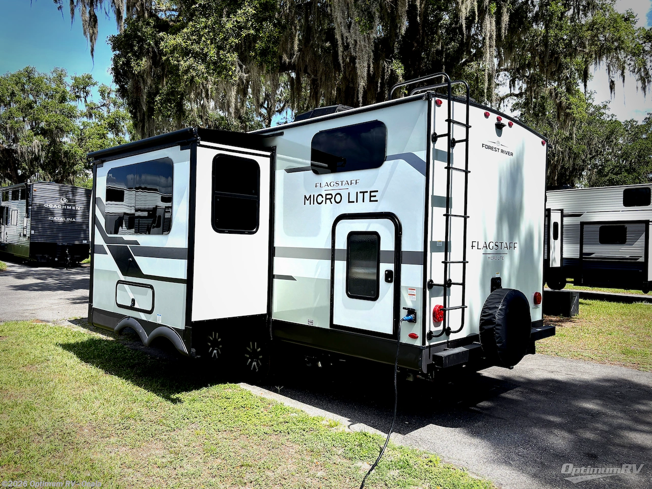 2026 Flagstaff Micro Lite 25DBH by Forest River from Optimum RV - Ocala in Ocala, Florida