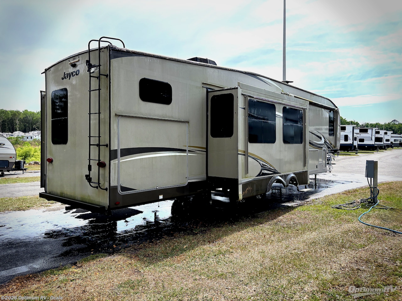 2018 Jayco Eagle 347BHOK - Used Fifth Wheel For Sale by Optimum RV - Ocala in Ocala, Florida features Awning, Slideout